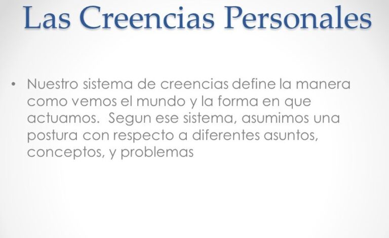 creencias-personales